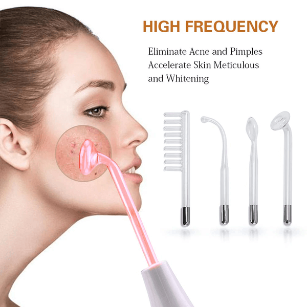 Portable High Frequency Electrotherapy Wand Device