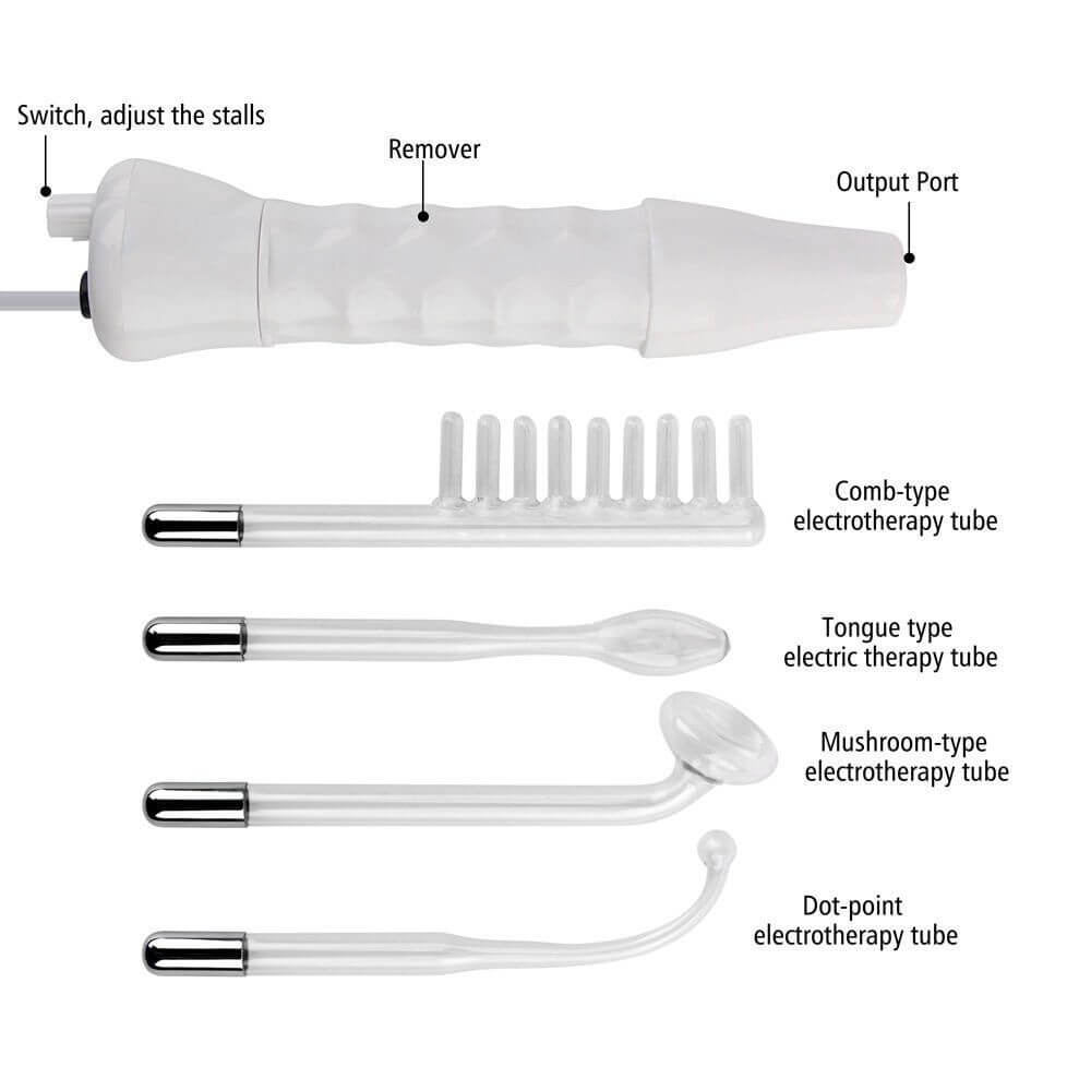 Portable High Frequency Electrotherapy Wand Device
